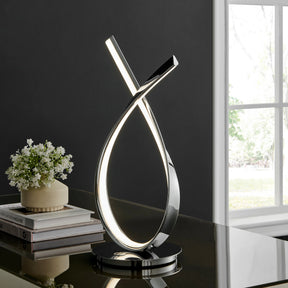 Murphy Table Lamp // Chrome  | Finesse - sold by Home Elegance USA