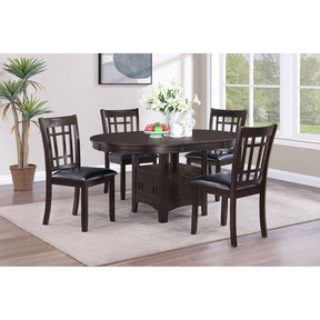 Hester Black and Espresso 5-piece Dining Set - sold by Home Elegance USA