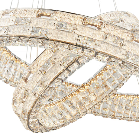 Helix Chandelier // Chrome  | Finesse - Home Elegance USA