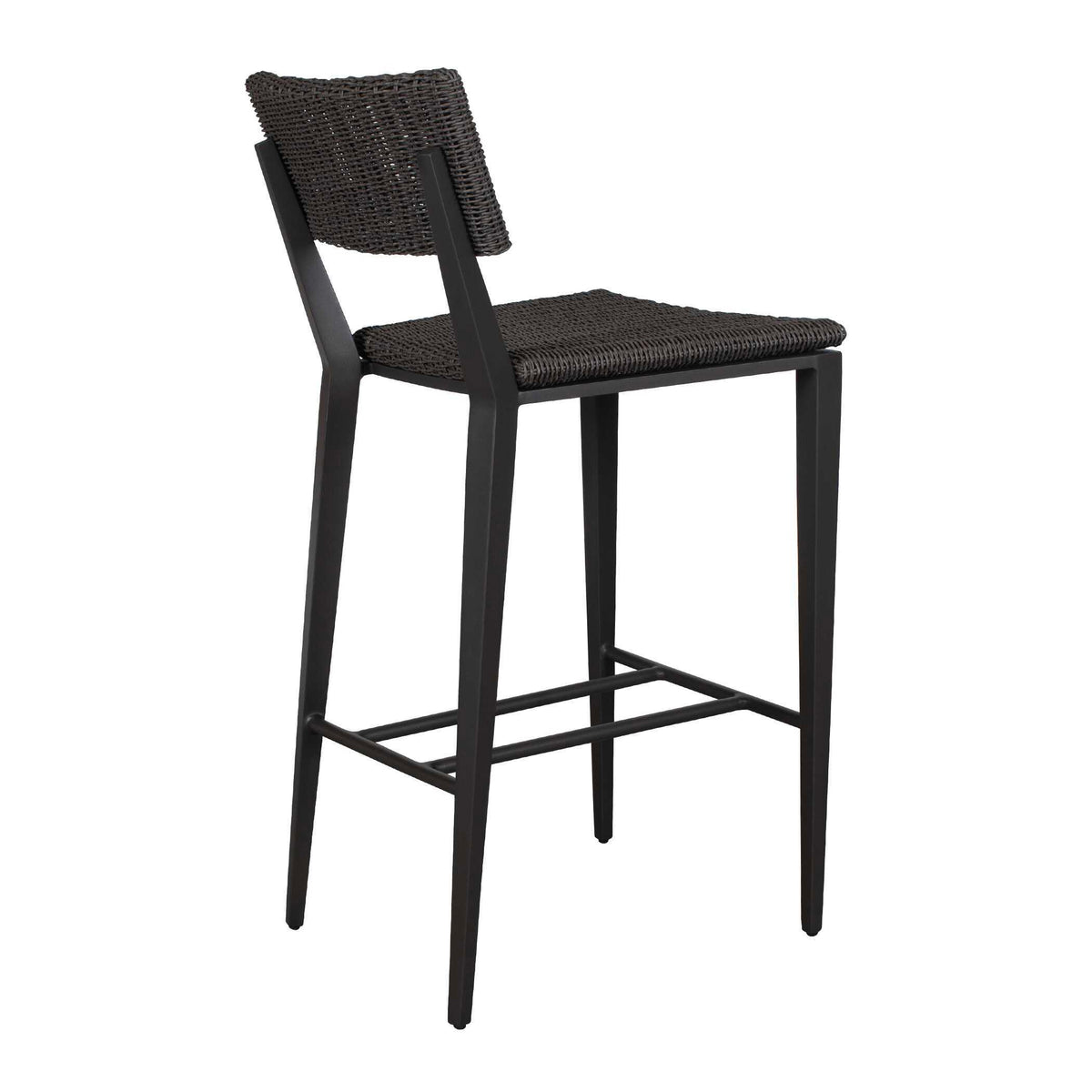 Calbas Outdoor Bar Stool - Black by Uttermost - View 4
