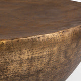 Gilded Dome Coffee Table - Gold by Uttermost - View 6
