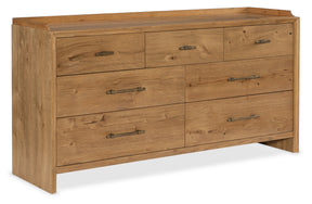 Cashiers Dresser Almond - Light Brown by Hooker Furniture - View 1