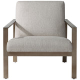 Wills Contemporary Accent Chair - Beige / Dark Brown by Uttermost - View 1