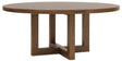 Driftwood 72" Round Dining Table Worn Saddle - Dark Brown by Hooker Furniture - View 1