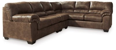 Ashley Coffee Bladen 12020S3 3 - Piece Sectional - Faux Leather - 12020S3 - Home Elegance USA - 1