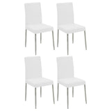 Side Chair - Maston Upholstered Dining Chairs White (Set of 4)