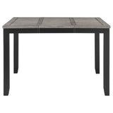 Elodie 5 - piece Counter Height Dining Table Set with Extension Leaf Grey and Black | Coaster | Home Elegance USA