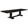 Dining Table - Phelps Rectangular Dining Table Antique Noir