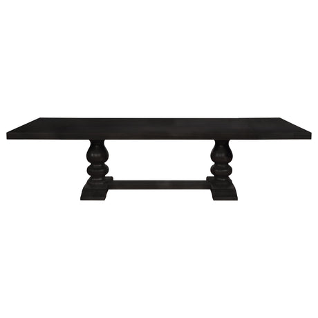 Dining Table - Phelps Rectangular Dining Table Antique Noir