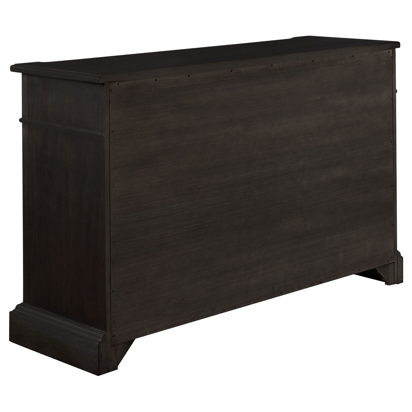 Sideboard - Phelps 2-door Rectangular Server Antique Noir