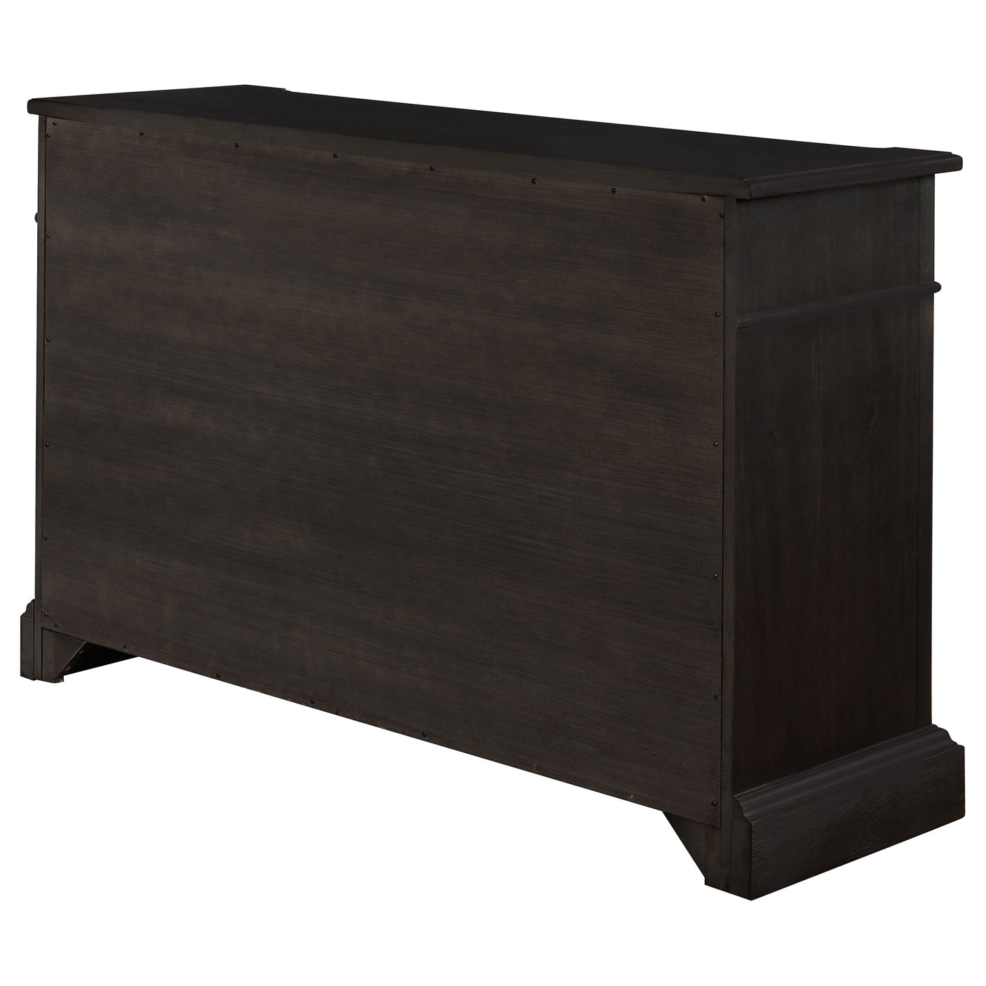 Sideboard - Phelps 2-door Rectangular Server Antique Noir