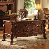 Acme - Dresden Executive Writing Desk 12169 Cherry Oak Finish