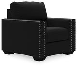 Ashley Onyx Gleston Chair - Velvet | Home Elegance USA