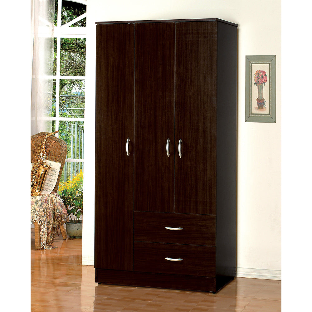 Acme - Olean Wardrobe 12248KIT Espresso Finish