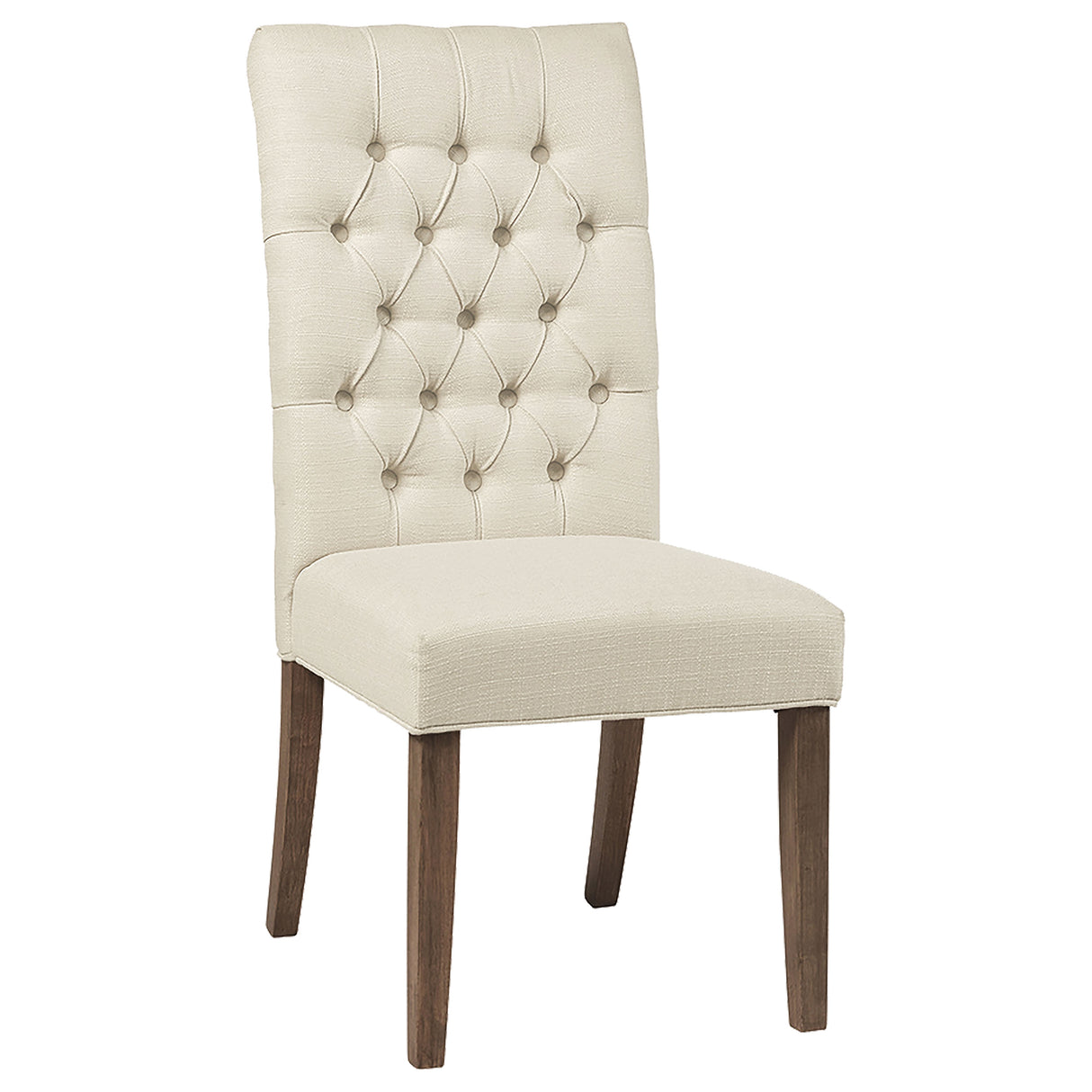 Douglas Upholstered Dining Side Chair Oatmeal (Set of 2) - Home Elegance USA