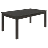 Marbrisa 5 - piece Rectangular Dining Table Set Matte Black | Coaster | Home Elegance USA