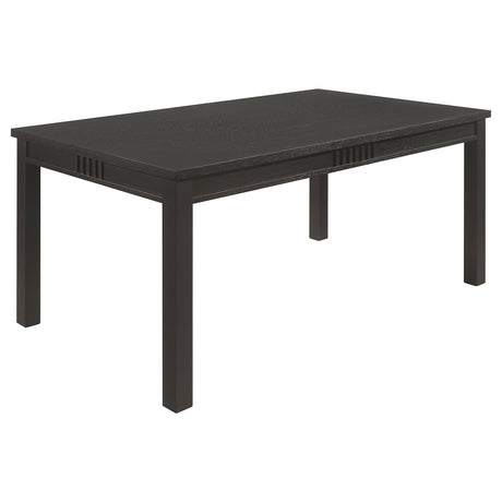 Dining Table - Marbrisa Rectangular Dining Table Matte Black