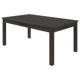 Dining Table - Marbrisa Rectangular Dining Table Matte Black