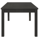 Dining Table - Marbrisa Rectangular Dining Table Matte Black