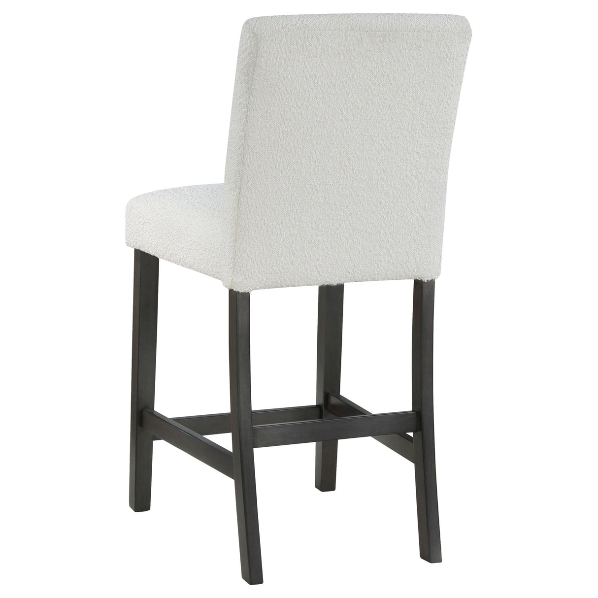 Alba Boucle Upholstered Counter Height Dining Chair White and Charcoal Grey (Set of 2) | Coaster - 123119 - Home Elegance USA - 7