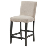 Alba Boucle Upholstered Counter Height Dining Chair Beige and Charcoal Grey (Set of 2) | Coaster - 123129 - Home Elegance USA - 5