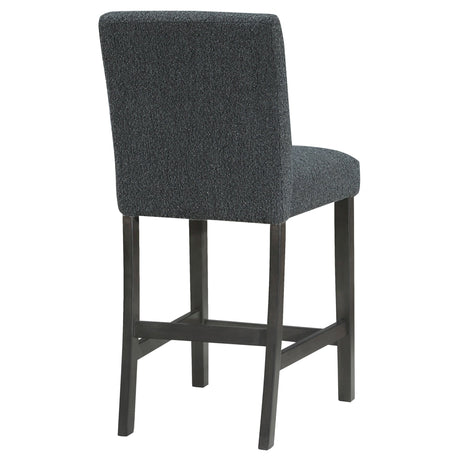 Alba Boucle Upholstered Counter Height Dining Chair Black and Charcoal Grey (Set of 2) | Coaster - 123139 - Home Elegance USA - 9