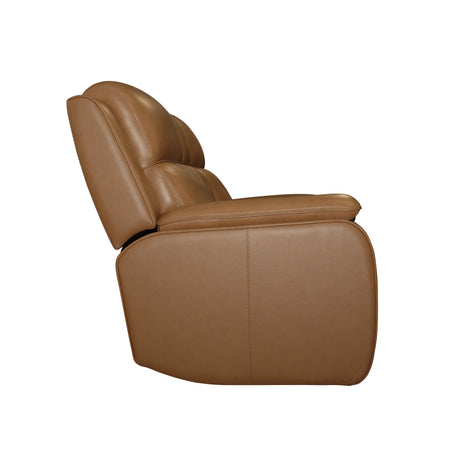 Ziggy Power Reclining Loveseat With Console, Power Headrest, Lumbar, Heat & Massage - Camel | Flexsteel
