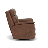 Mason Transitional Fabric Swivel Gliding Recliner | Flexsteel
