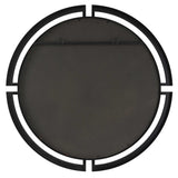 Quadrant Modern Round Mirror - Black by Uttermost - View 6