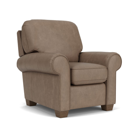 Thornton Leather High-Leg Recliner | Flexsteel