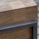 Nevis Contemporary Console Table - Light Brown by Uttermost - View 10