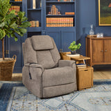 Zecliner Model 3+ Petite Power Lift Recliner With Power Headrest, Lumbar, Heat & Massage - Umber Gray | Flexsteel