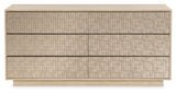 Geometry Dresser Polished Limestone - Beige / Gold by Hooker Furniture - View 2
