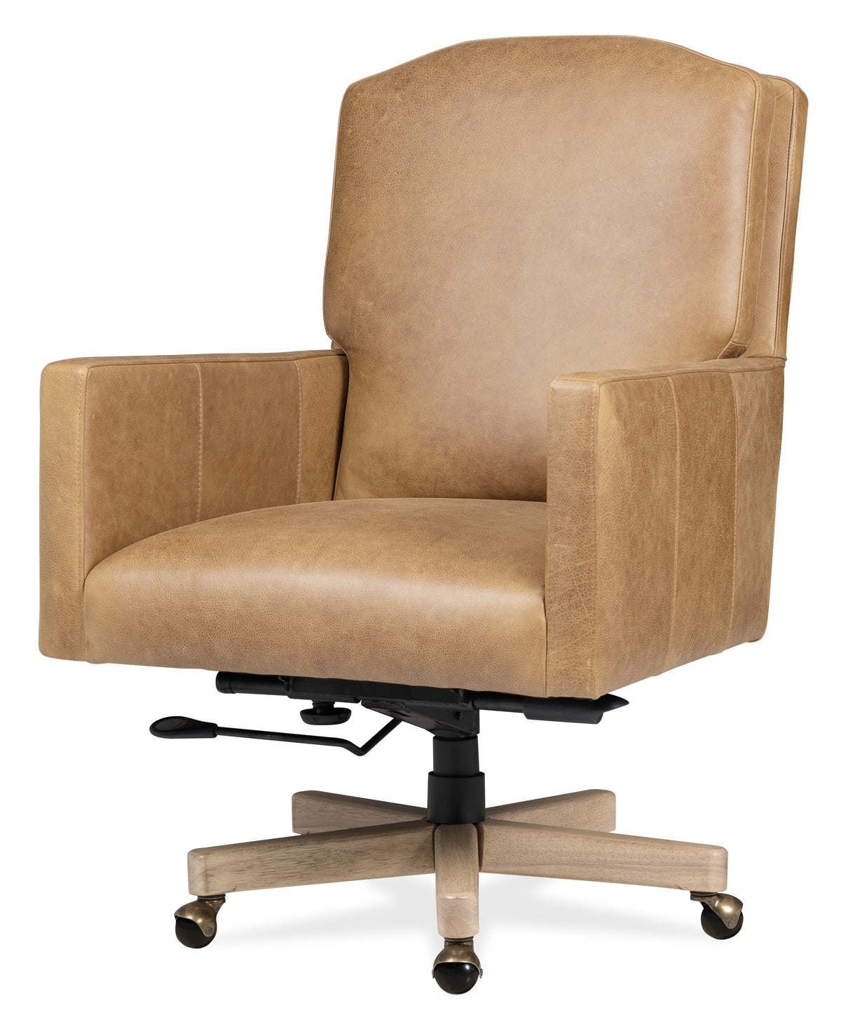Shore Executive Chair - Light Brown by Hooker Furniture - View 3