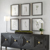 Forest Finds Finds Framed Prints (Set of 6) - White / Green by Uttermost - View 4