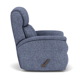 Luna Transitional Fabric Swivel Gliding Recliner | Flexsteel