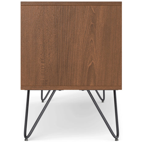 Hunter - TV Media Stand - Walnut Veneer - sold by Home Elegance USA