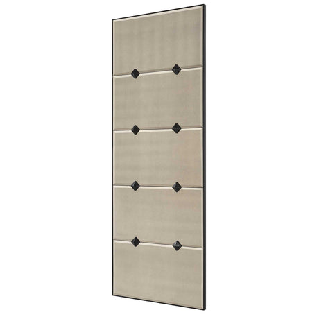 Serchio Oversized Iron Mirror - Gray by Uttermost - View 3