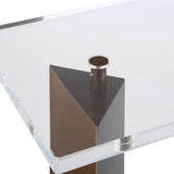 McElroy Modern Side Table - Bronze by Uttermost - View 7
