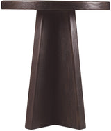Driftwood Round End Table Burnt Timber - Black by Hooker Furniture - View 5