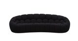 Divani Casa Yolonda - Modern Curved Black Fabric Sofa Set | VIG - Home Elegance USA