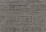 Textured gray surface with a patterned design