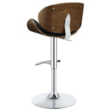 Adjustable Bar Stool - Harris Adjustable Bar Stool Black and Chrome