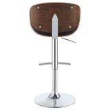 Adjustable Bar Stool - Harris Adjustable Bar Stool Black and Chrome