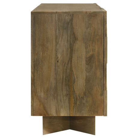Sideboard - Tyler 3-door Dining Sideboard Server Mango Brown