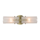 Mistie 2 Light Glass Sconce - Bronze by Uttermost - View 9