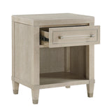 Genoa Light Oak Storage Bedroom Set with Tufted Upholstered Bed – Homelegance - Home Elegance USA