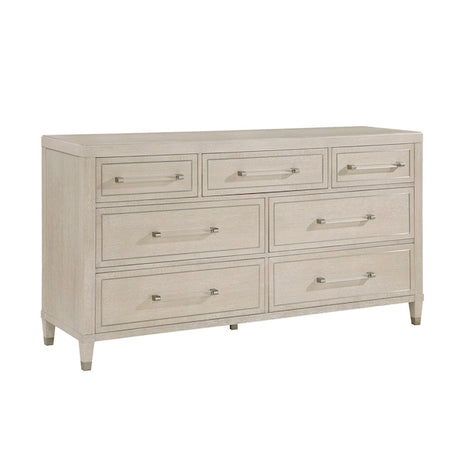 Genoa Light Oak Storage Bedroom Set with Tufted Upholstered Bed – Homelegance - sold by Home Elegance USA