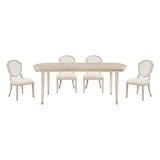 Homelegance Genoa 7 Piece Dining Room Set in Light Oak Finish – 1312 Collection - Home Elegance USA