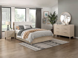 Matteo Light Oak Platform Bedroom Set with Storage & Charging Ports – Homelegance - Home Elegance USA